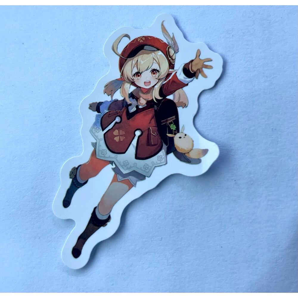 5/$10 Waterproof Vinyl Sticker- Genshin Impact